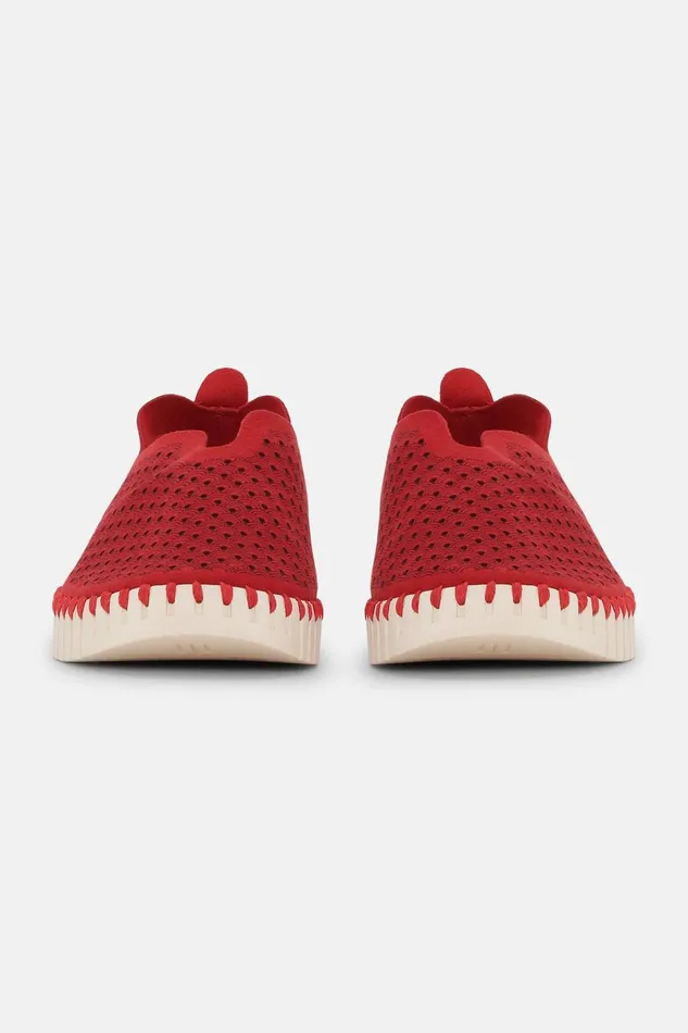 Ilse Jacobsen Tulip SlipIn 8211 Deep Red Women Tulip Flats Ilse Jacobsen Tulip SlipIn 8211 Deep Red Women Tulip Flats