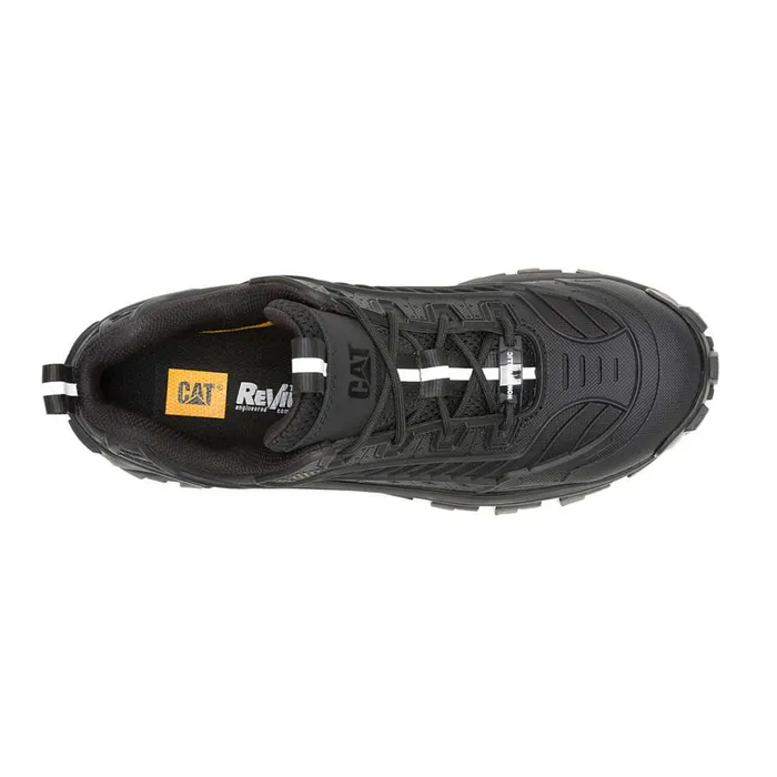 Invader Mecha Composite Toe Work Shoe Blackblack Men Cat Footwear Shoes