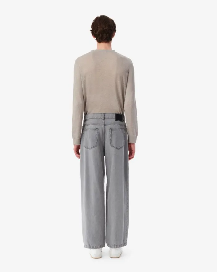 IRO ANTONIO STRAIGHT JEANS Grey Used Men Jeans and Trousers