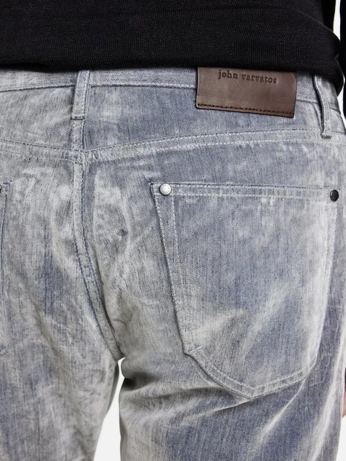 J702 8211 SLIM FIT Smoked Pearl Grey Men John Varvatos Jeans