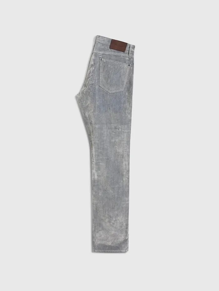 J702 8211 SLIM FIT Smoked Pearl Grey Men John Varvatos Jeans