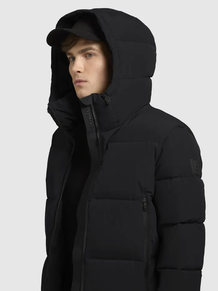 Jacke ROAN Schwarz Schwarz Men Quilted Jackets KHUJO