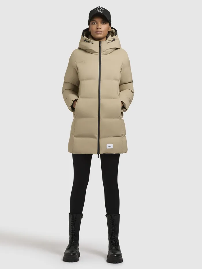 Jacke TANARE3 Sand Sand Quilted Jackets KHUJO Women
