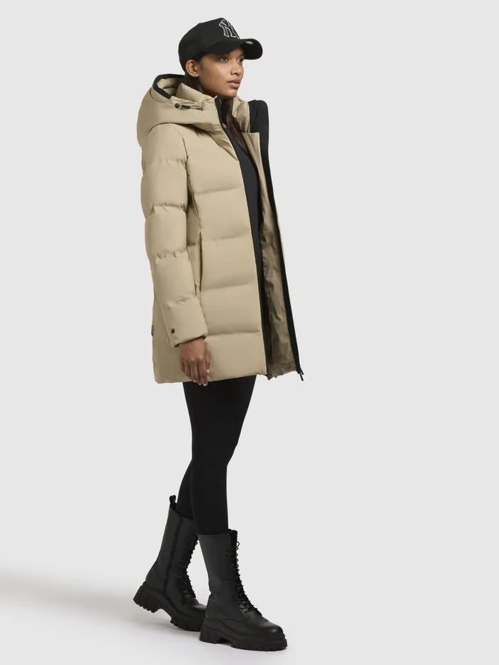 Jacke TANARE3 Sand Sand Quilted Jackets KHUJO Women