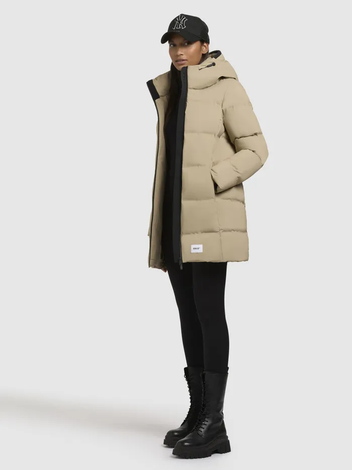 Jacke TANARE3 Sand Sand Quilted Jackets KHUJO Women