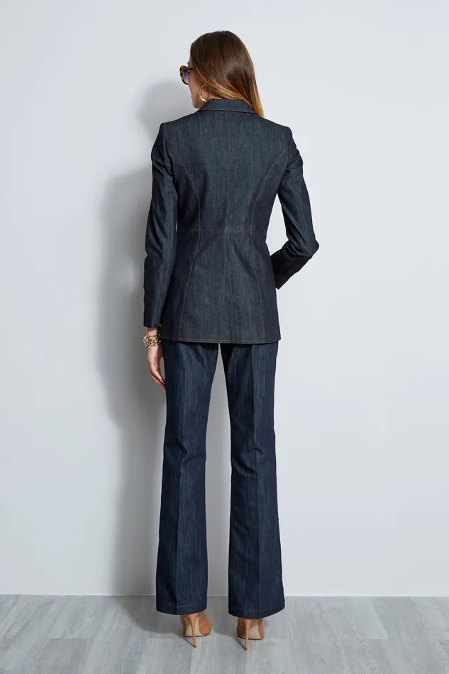 Jackets and Blazers Women Elie Tahari Denim Blazer DENIM