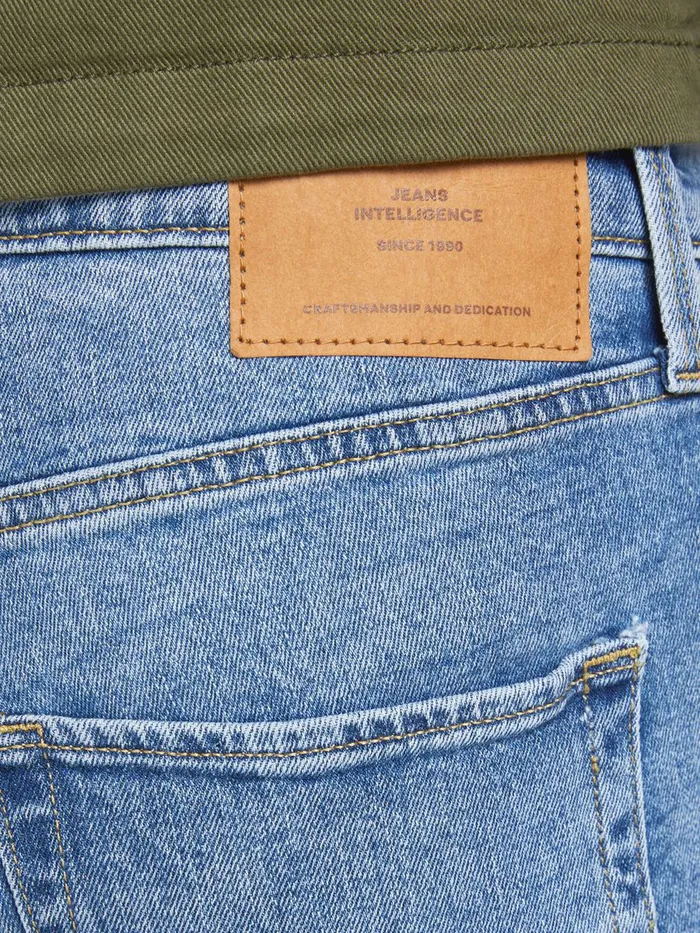 Jeans JACK and JONES Mens CLARK ICON AM 207 REGULAR FIT JEANS Blue Blue Denim