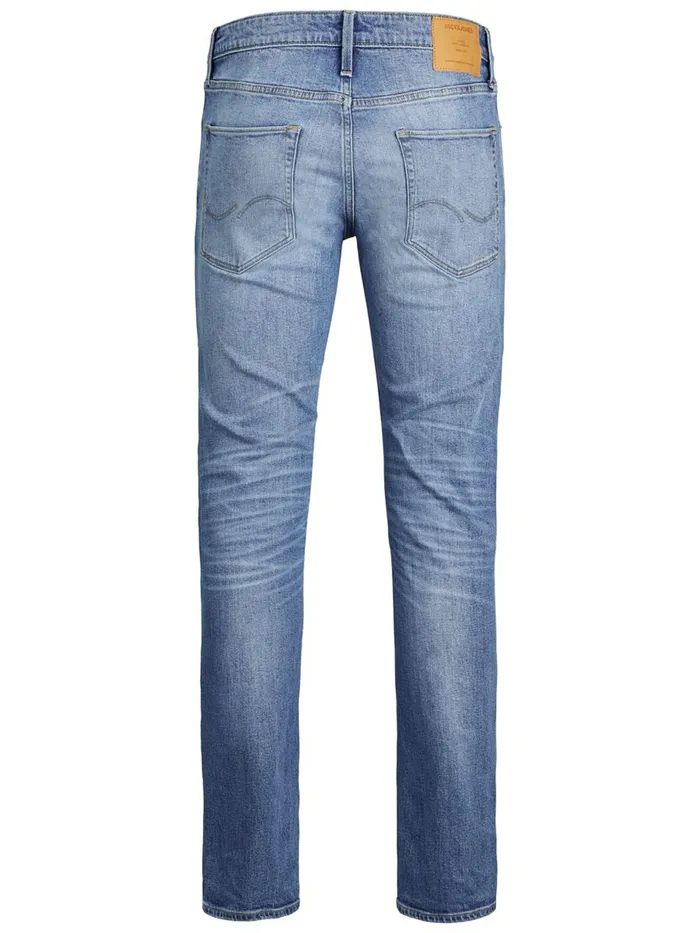 Jeans JACK and JONES Mens CLARK ICON AM 207 REGULAR FIT JEANS Blue Blue Denim