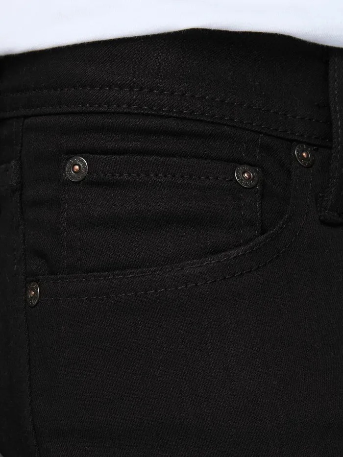 Jeans JACK and JONES Mens CLARK ORG AM 883 50SPS LID REGULAR FIT JEANS Black Black Denim