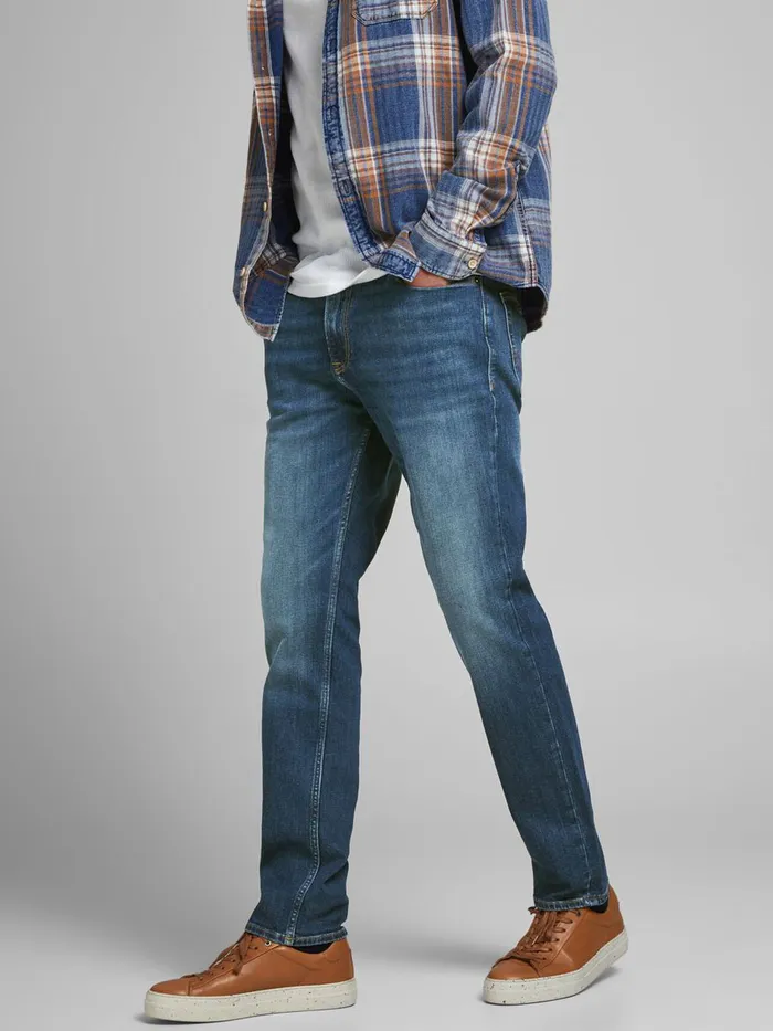 Jeans JACK and JONES Mens CLARK ORIGINAL CJ 397 REGULAR FIT JEANS Blue Blue Denim Jeans JACK and JONES Mens CLARK ORIGINAL CJ 397 REGULAR FIT JEANS Blue Blue Denim