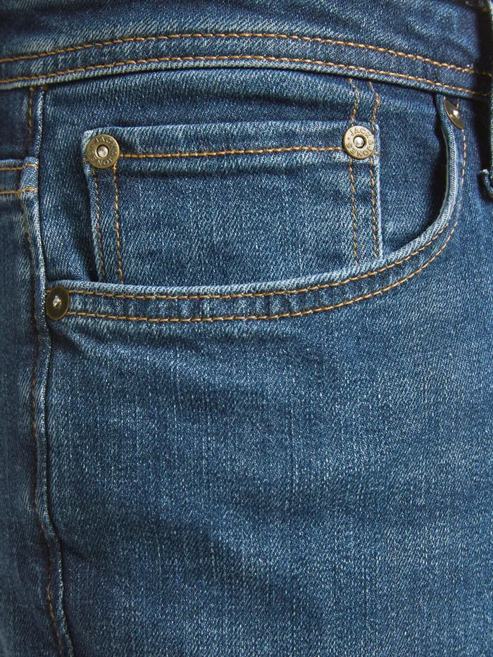 Jeans JACK and JONES Mens CLARK ORIGINAL CJ 397 REGULAR FIT JEANS Blue Blue Denim
