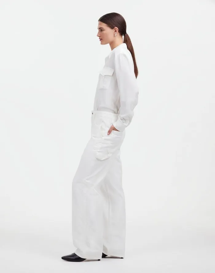Jeans Women Madewell Alexa Chung For Madewell Workwear Jeans In True White True White