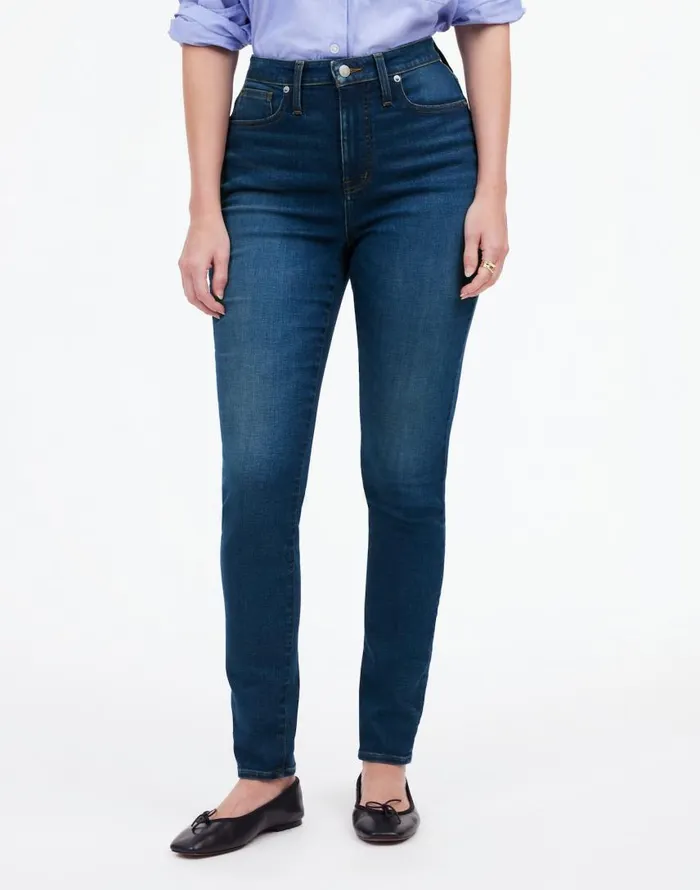 Jeans Women Madewell Curvy 10034 HighRise Skinny Jeans In Alabara Wash Alabara Wash