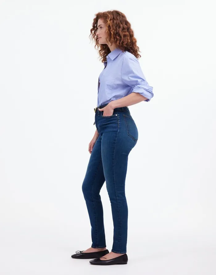 Jeans Women Madewell Curvy 10034 HighRise Skinny Jeans In Alabara Wash Alabara Wash