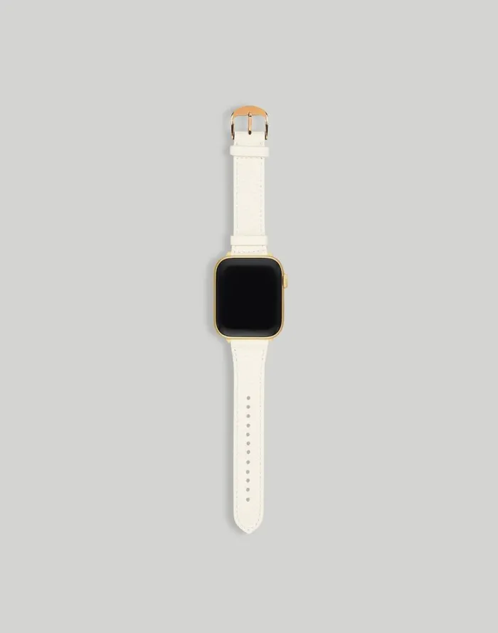 Jewelry Women Madewell Hyer Goods Apple Watch Band White Gold 42444549 Mm White