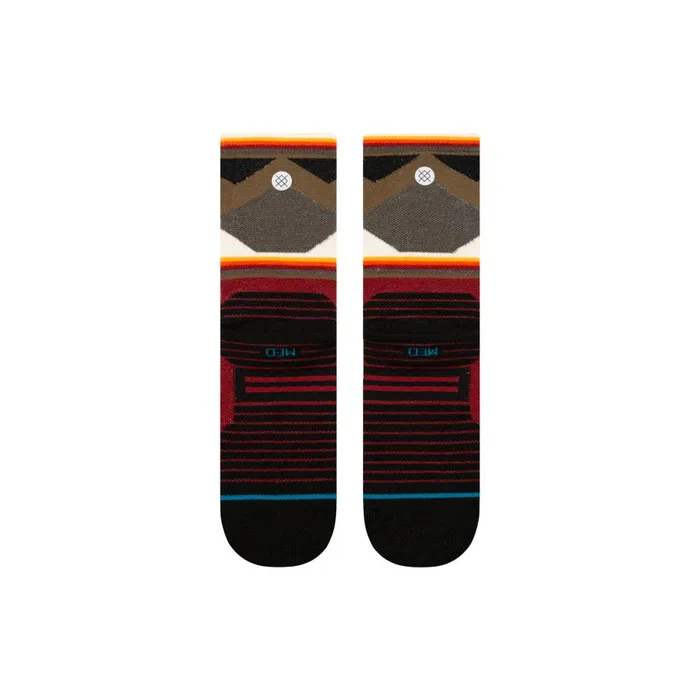 Jimmy Chin X Stance Medium Performance Wool Crew Socks Red MenWomen Stance Crew