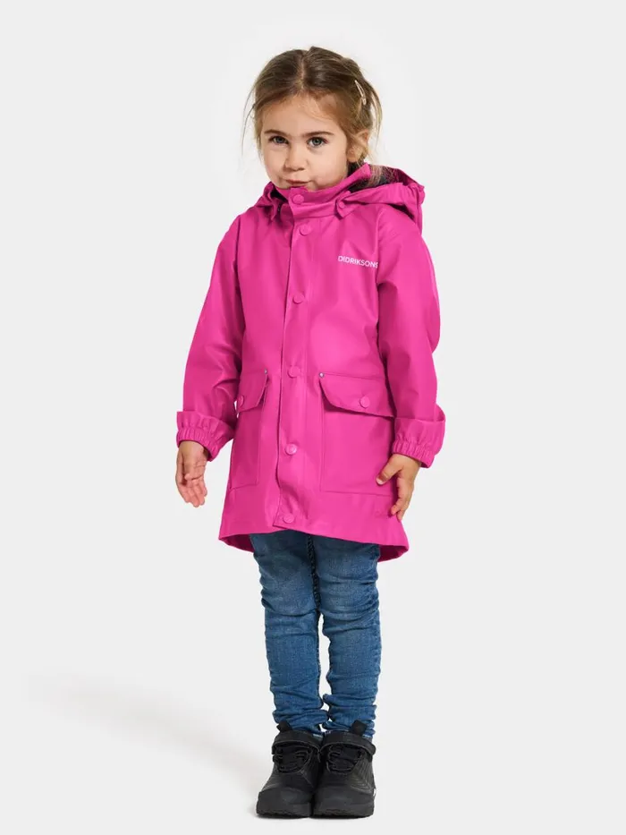 Jojo Kid039s Jacket Plastic Pink Kids Didriksons Spring Jackets