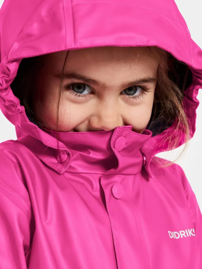 Jojo Kid039s Jacket Plastic Pink Kids Didriksons Spring Jackets