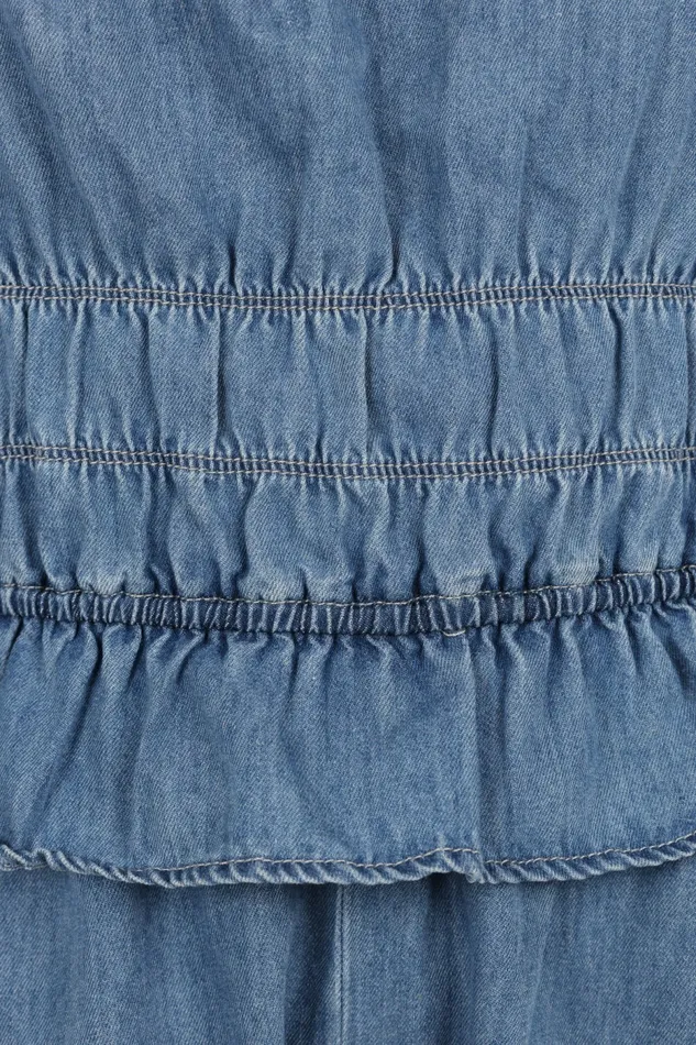 Jumpsuits and Rompers Women Petal and Pup Miller Romper Light Indigo