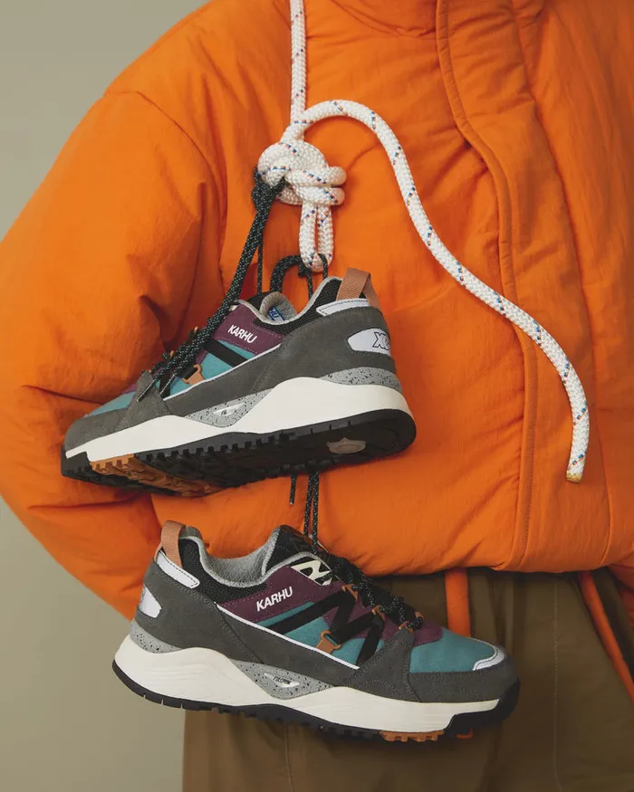 KARHU Fusion XC Gunmetal Jet Black Waterproof Sneakers Men Karhu Fusion XC KARHU Fusion XC Gunmetal Jet Black Waterproof Sneakers Men Karhu Fusion XC