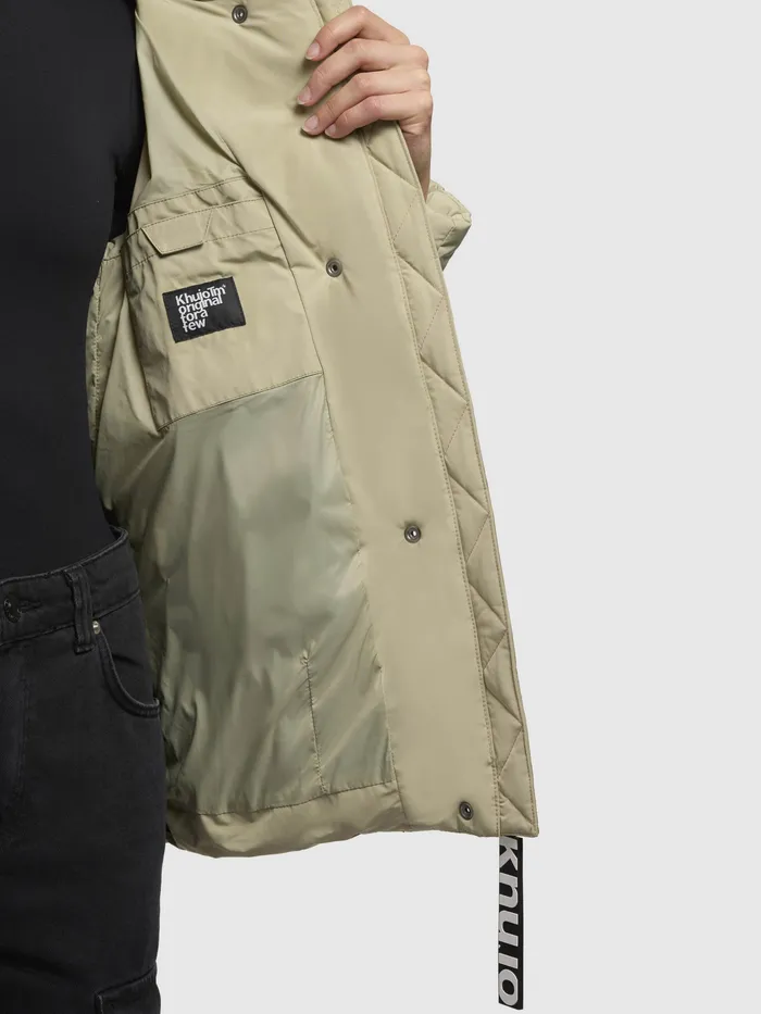 KHUJO Quilted Jackets Women Jacke Jacke CAMEA Oliv Oliv
