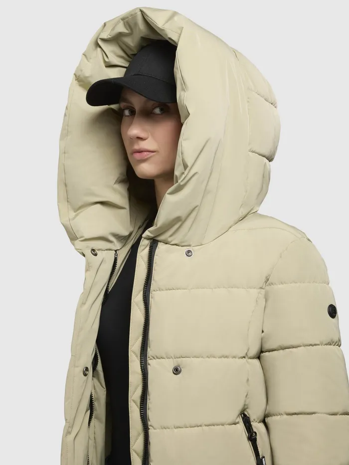 KHUJO Quilted Jackets Women Jacke Jacke CAMEA Oliv Oliv