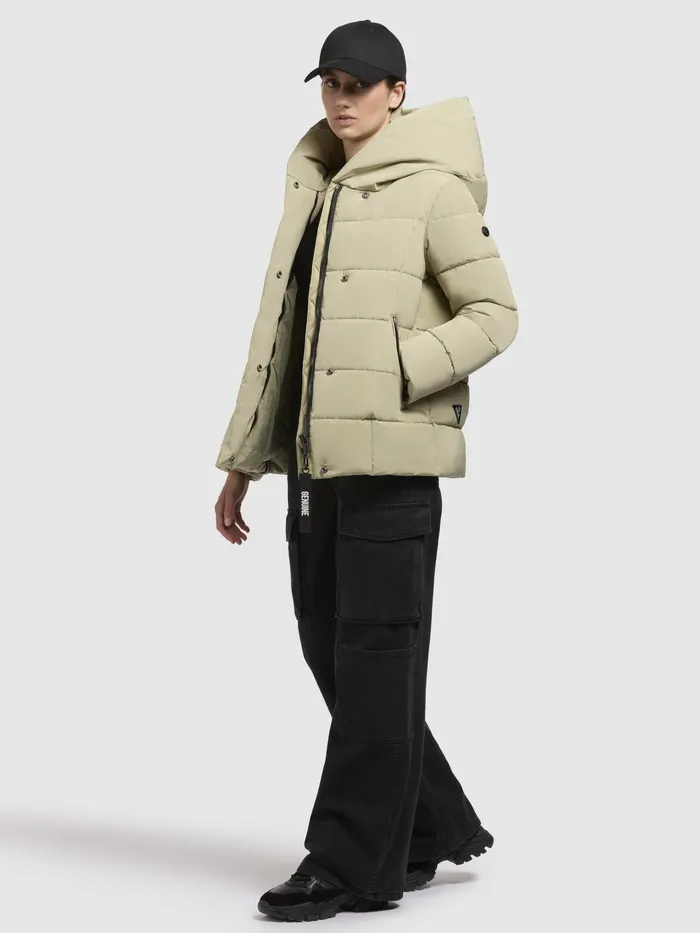 KHUJO Quilted Jackets Women Jacke Jacke CAMEA Oliv Oliv
