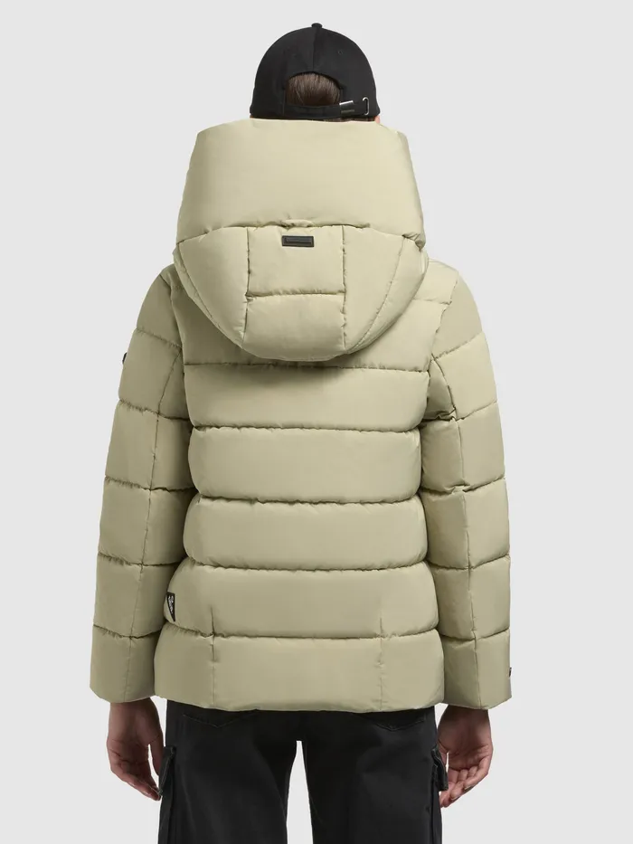 KHUJO Quilted Jackets Women Jacke Jacke CAMEA Oliv Oliv