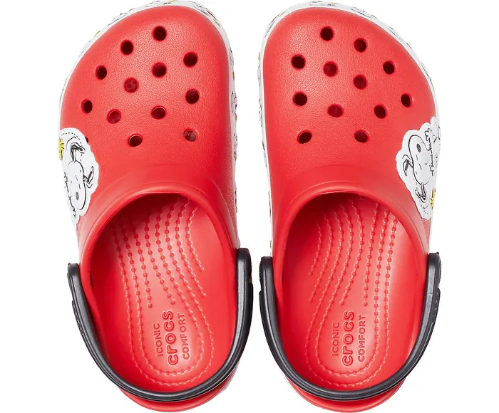 Kids8217 Crocs Fun Lab Snoopy Woodstock Clog Flame GirlsBoys Clogs Crocs