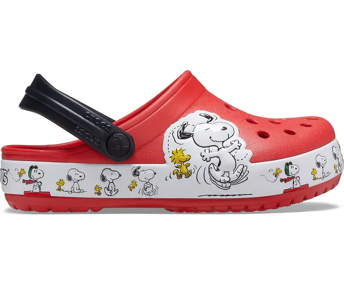 Kids8217 Crocs Fun Lab Snoopy Woodstock Clog Flame GirlsBoys Clogs Crocs