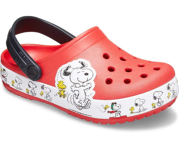 Kids8217 Crocs Fun Lab Snoopy Woodstock Clog Flame GirlsBoys Clogs Crocs