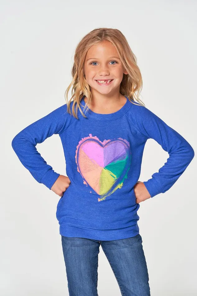 Kids Chaser Brand Girls Rainbow Heart