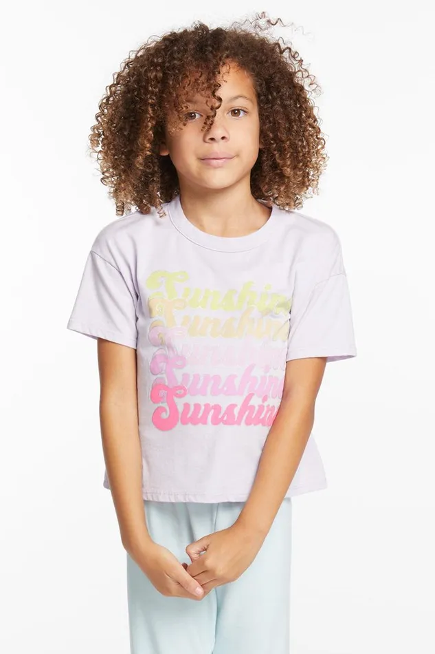 Kids Chaser Brand Girls Sunshine Girls Tee