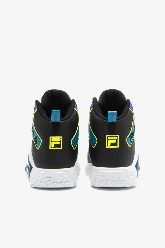Kids Fila Little Kids 1053 Little Mb Black Safety Yellow Electric Purple Kids Fila Little Kids 1053 Little Mb Black Safety Yellow Electric Purple