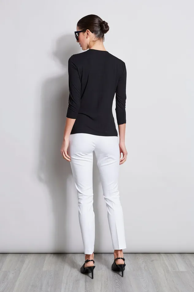 Knits and Sweaters Women Elie Tahari Ring Detail Knit BLACK