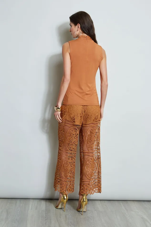 Knits and Sweaters Women Elie Tahari Sleeveless Twist Knit TOAST