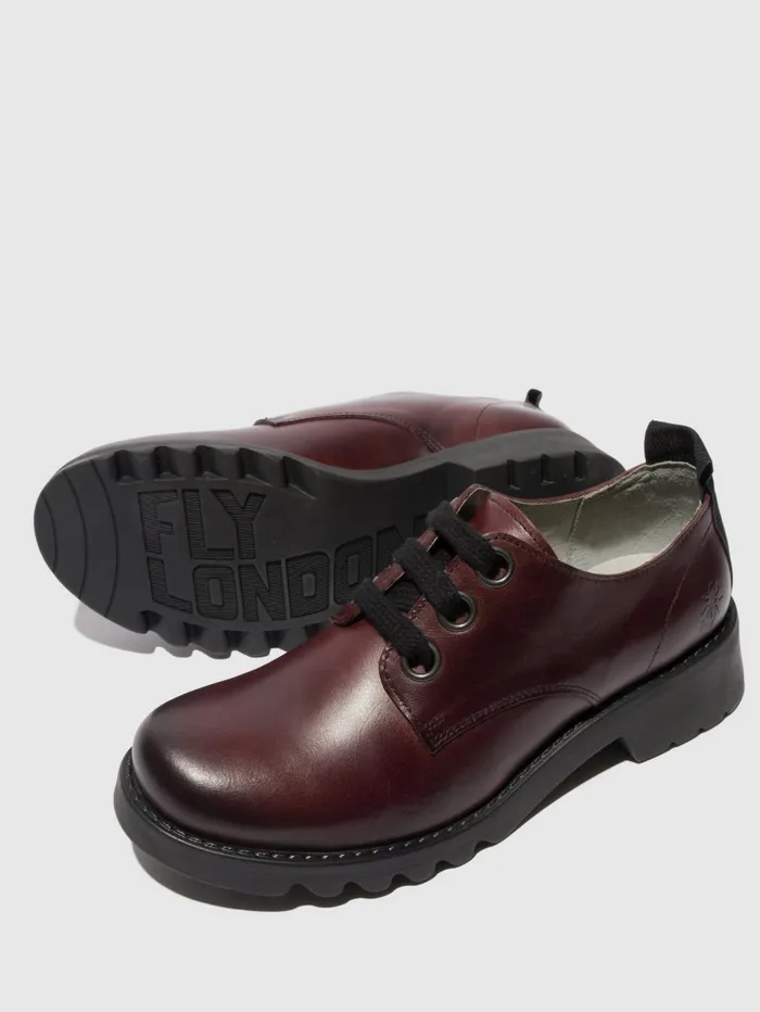 Laceup Shoes RUDA538FLY WINE Women Fly London Shoes