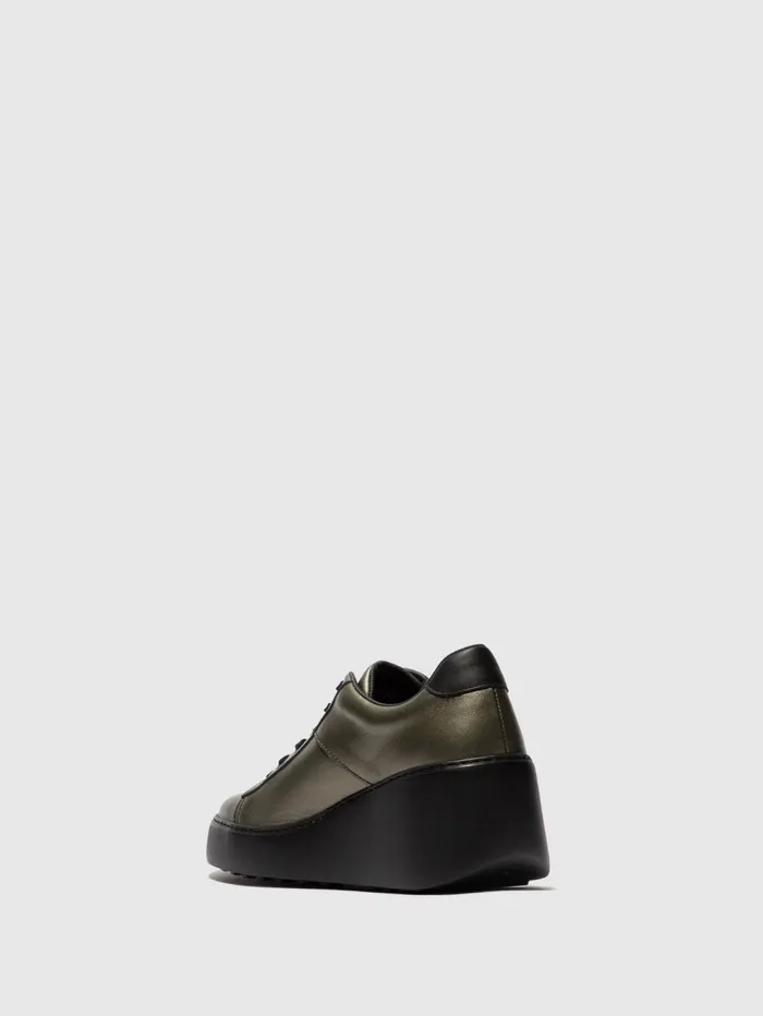 Laceup Trainers DELF580FLY GRAPHITE Women Fly London Trainers