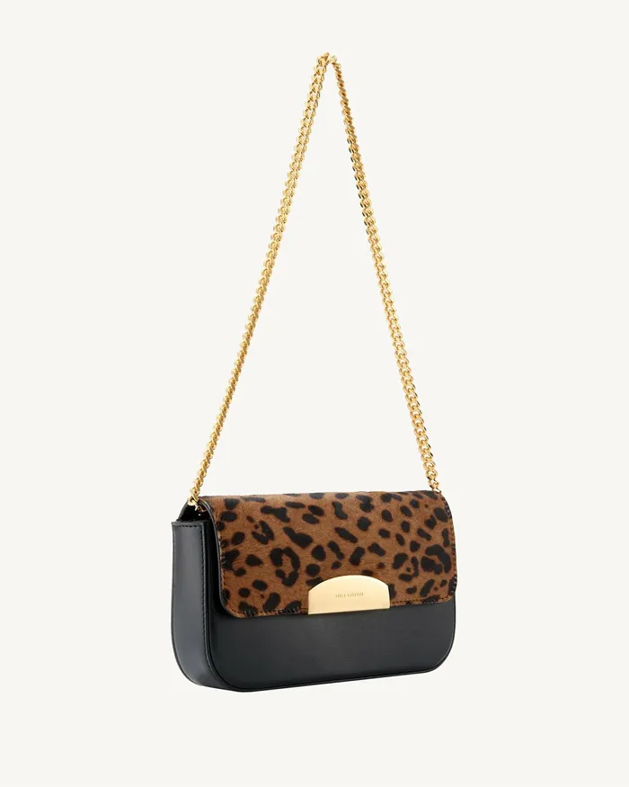 LE MIA CHAIN BAG Leopard Print Women Nili Lotan Handbags