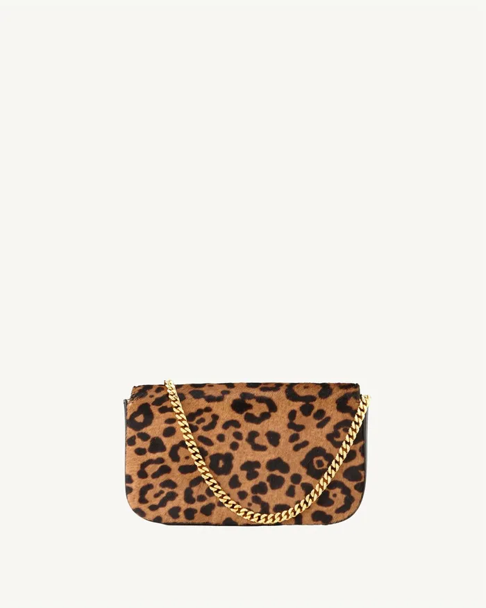 LE MIA CHAIN BAG Leopard Print Women Nili Lotan Handbags
