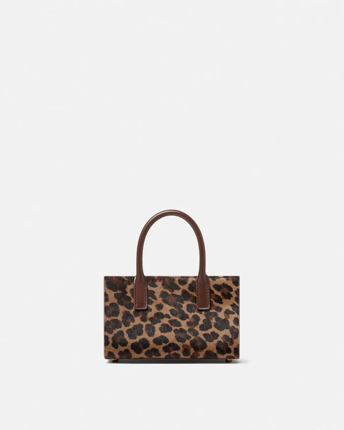 Leopard Medusa 03995 Mini Tote Bag Animalier Women Versace Totes
