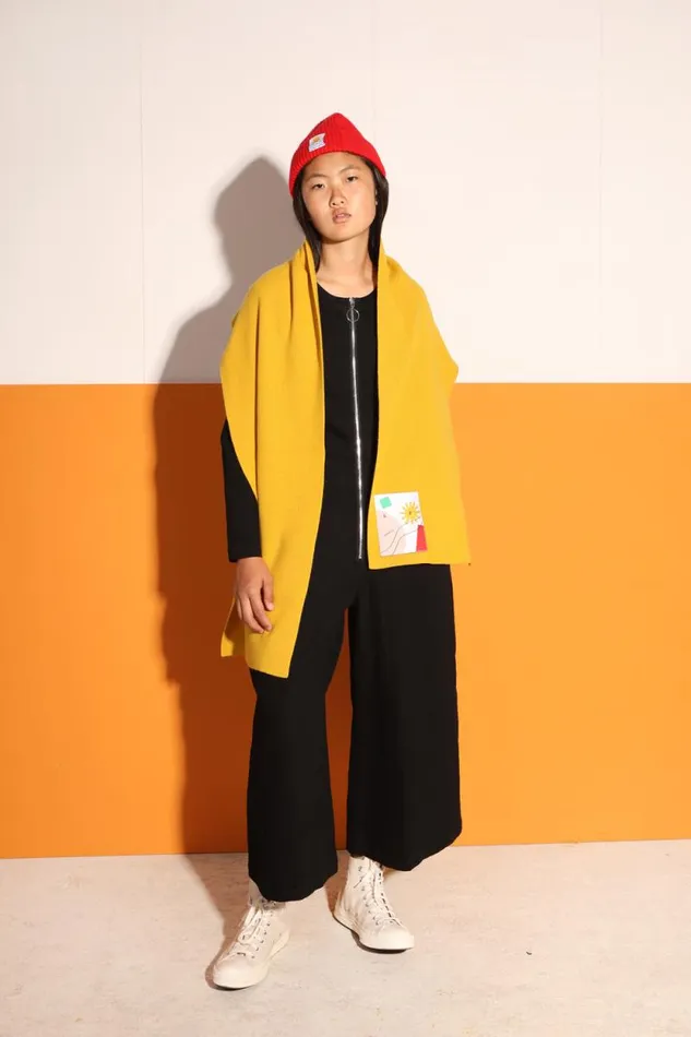 LF Markey Scarves Women Wool Knitted Scarf