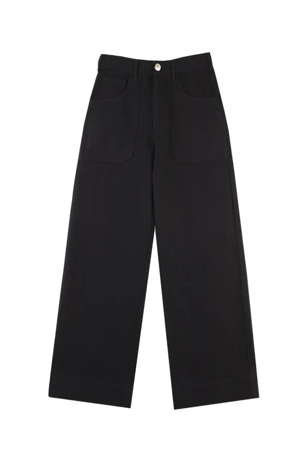 LF Markey Trousers Women Carpenter Trouser Black