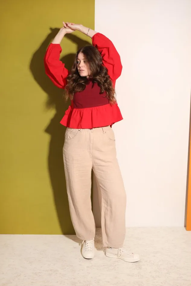 LF Markey Trousers Women Fergus Trouser Fawn