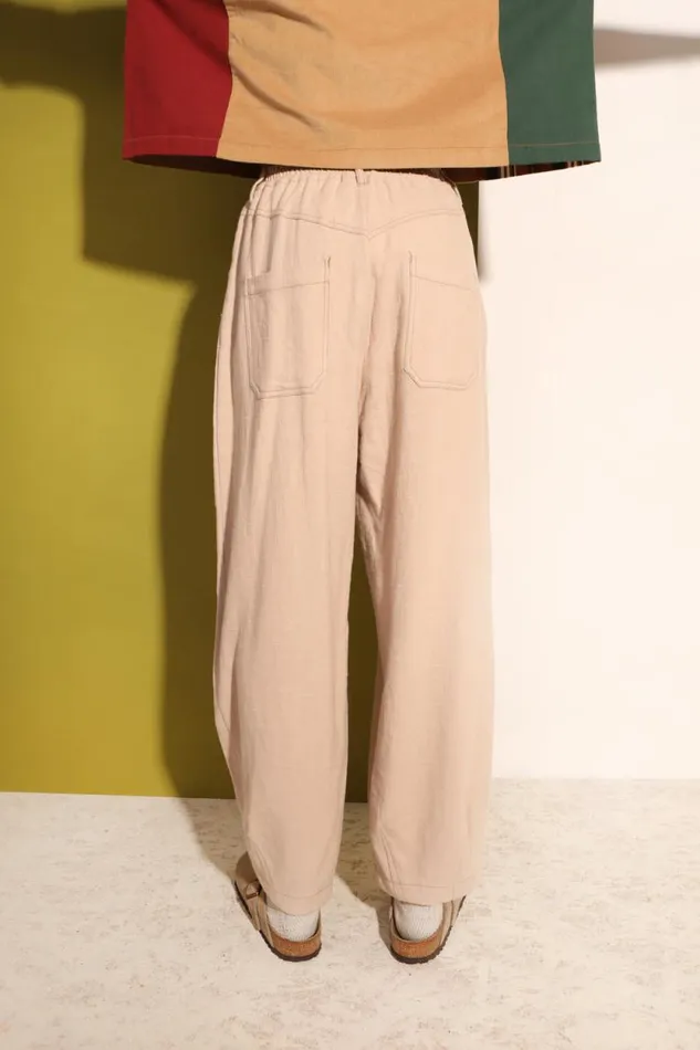 LF Markey Trousers Women Fergus Trouser Fawn