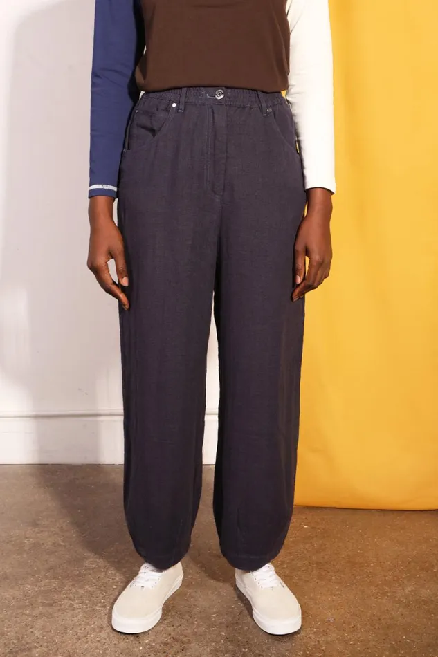 LF Markey Trousers Women Fergus Trouser Navy
