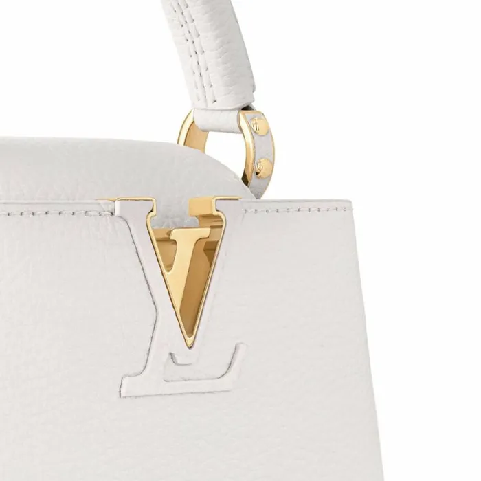 Louis Vuitton Capucines MINI White M23456 Black M56669 Orange M22863 8211 Louis Vuitton Handbag Store Women Louis Vuitton Capucines Bag