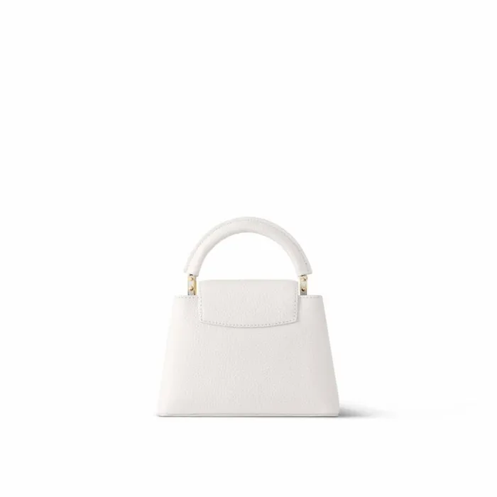 Louis Vuitton Capucines MINI White M23456 Black M56669 Orange M22863 8211 Louis Vuitton Handbag Store Women Louis Vuitton Capucines Bag