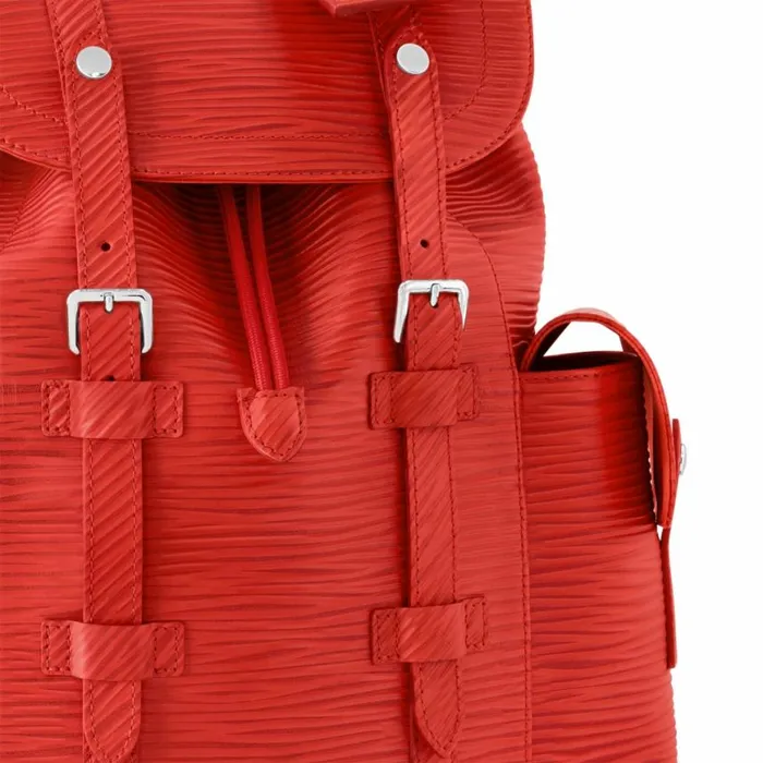 Louis Vuitton Christopher MM M23764 Vermillion Red 8211 Louis Vuitton Handbag Store Men Louis Vuitton Bags