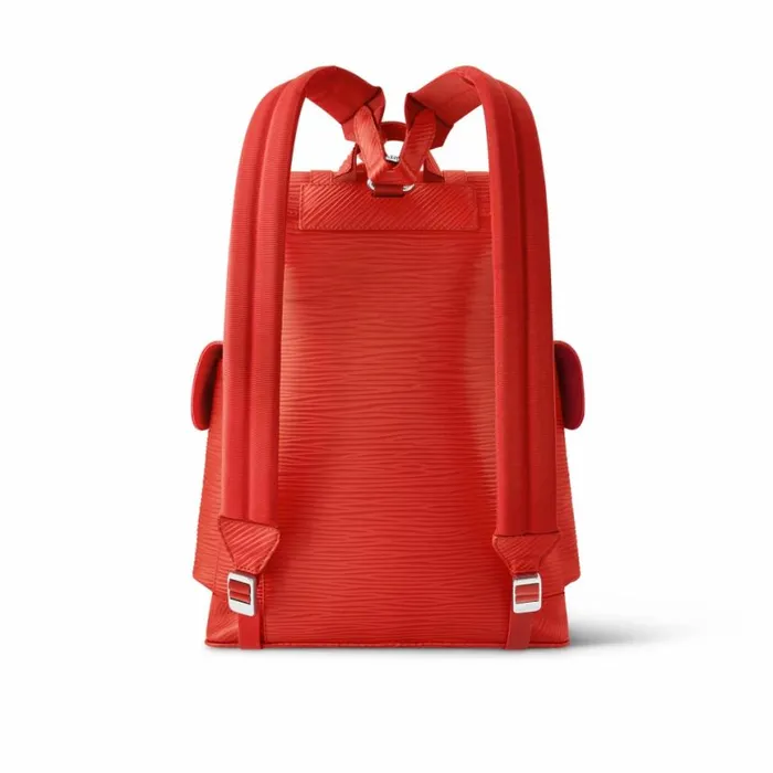 Louis Vuitton Christopher MM M23764 Vermillion Red 8211 Louis Vuitton Handbag Store Men Louis Vuitton Bags